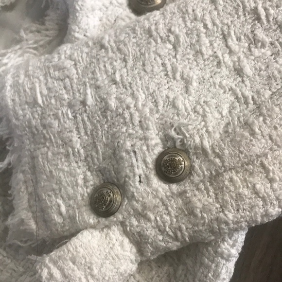 Zara white tweed blazer - Picture 5 of 6